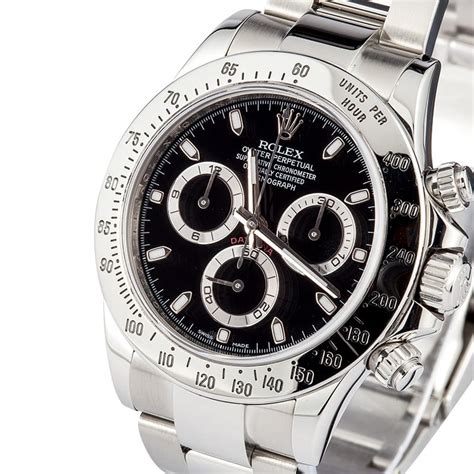 rolex black face daytona|Rolex daytona 116520 black.